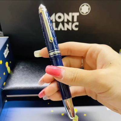 MONTBLANC The Little Prince and Fox  High-end 162 Fountain Pen, Signature Pen, Precious Bead Pen, Ink Pen, Neutral Pen